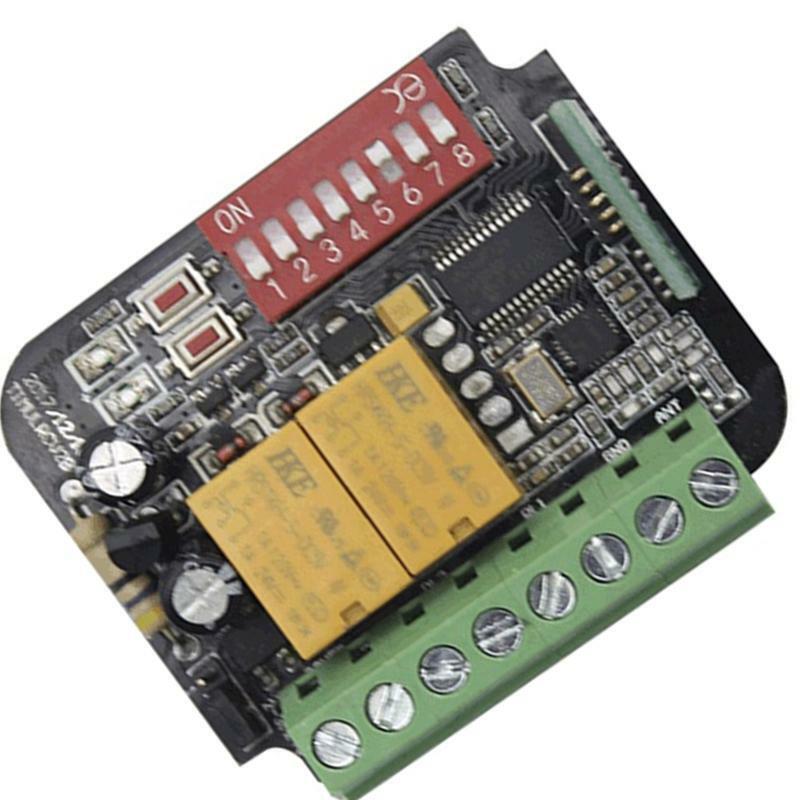 AC/DC 9-30V Receiver For Garage Door Command Gate Control Transmitter Controller