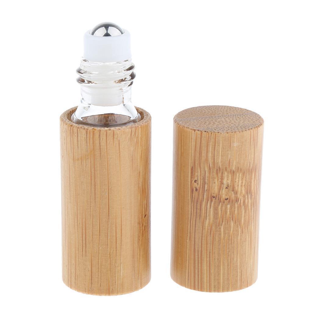 2x 5ml/10ml   Refillable  Oil Roller Bottles Container