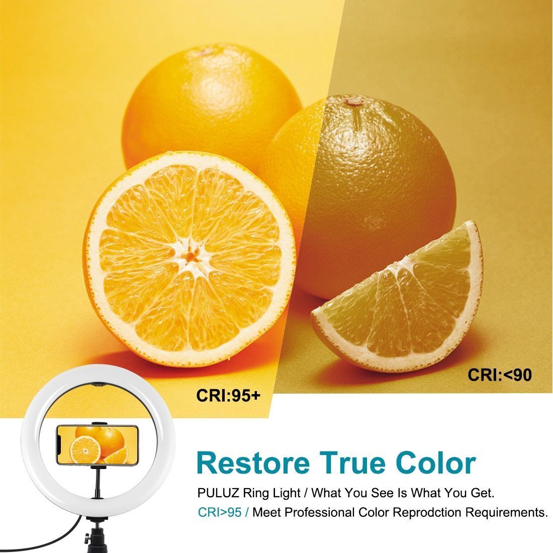 Stand 10.2 inch 26cm LED Video Light Kit Selfie Ring Light For Tik Tok Youtube