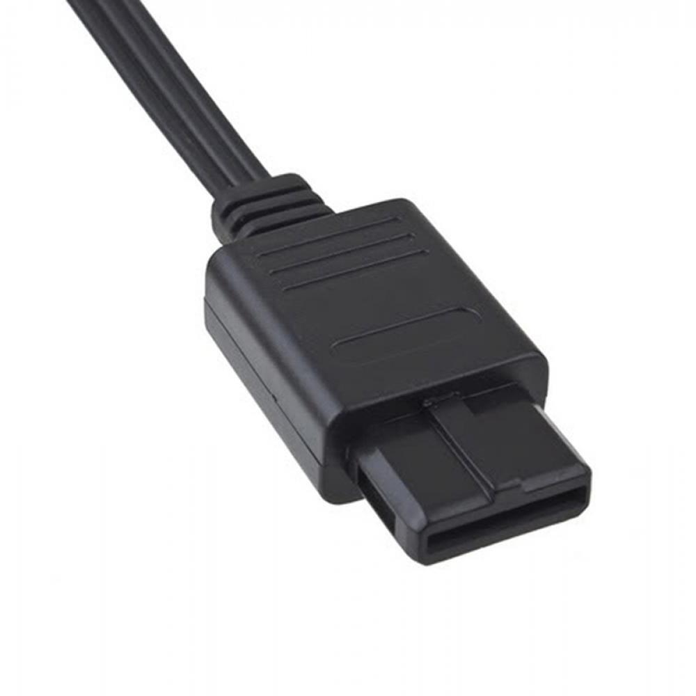 AV To RCA 6' Audio Video Cord Cable  For Super Nintendo GameCube N64 SNES NGC