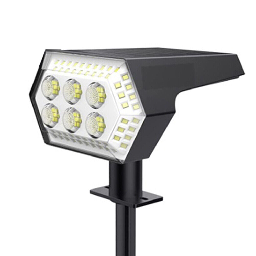 Solar Lawn Light 108LED Ground Spotlights USB Garden Outdoor Landscape Lamp