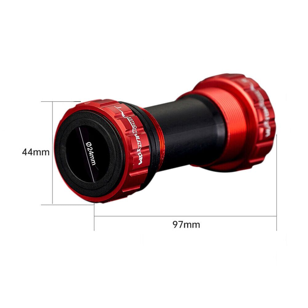 MOTSUV BB91 MTB Road Bike Bottom Bracket Thread Type BB Bottom Axis (Red)