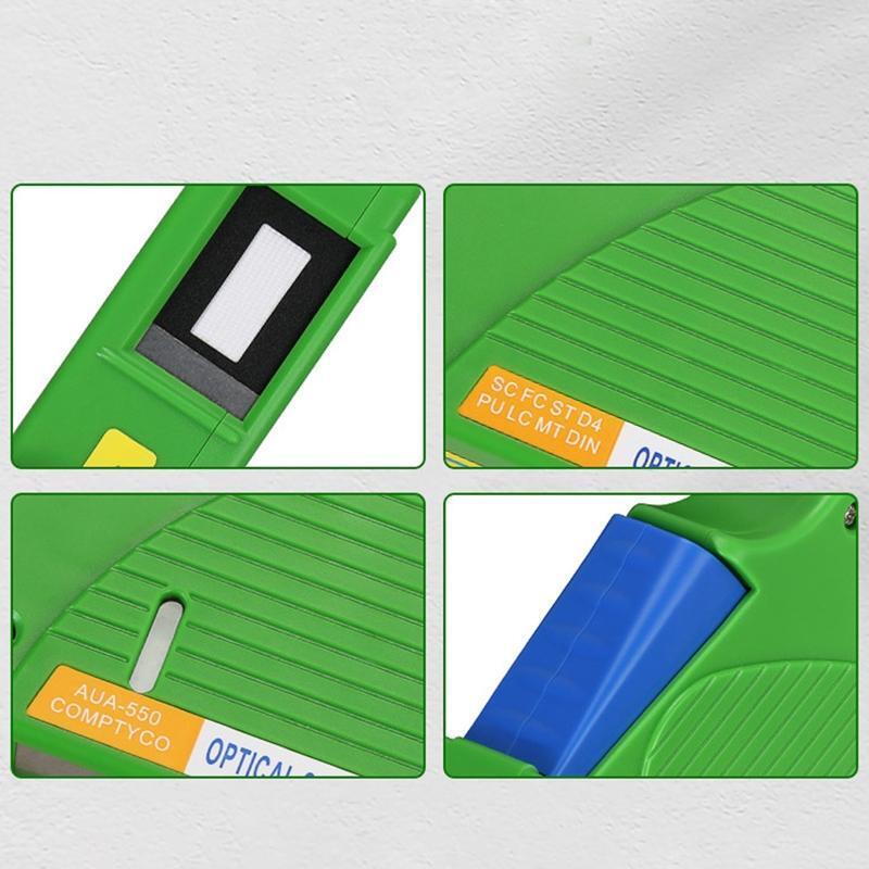 Cassette Fiber Wiping Tool Ftth Optic Fiber Cleaner Tools for SC/ST/FC