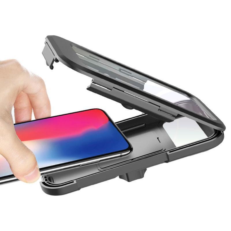 Waterproof Phone Holder Adjustable Cellphone Stand Fit for Most Mobilephone