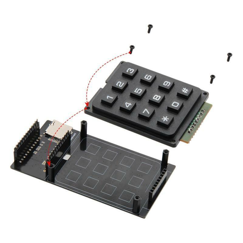 For LNURLPoS Keyboard Development Board T-Display Keypad Module Support TF Card