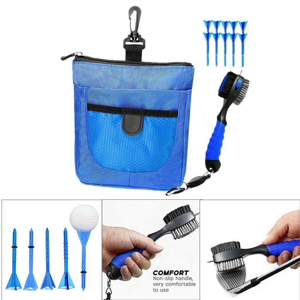 Golf Ball carry pouch Club Brush  Holder  Golf Supplies