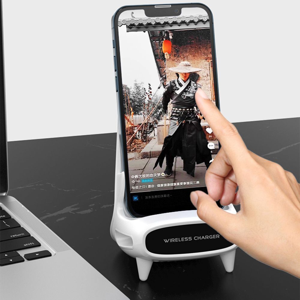 Portable Mini Chair Phone Holder Phone Wireless Charger Fast Charger