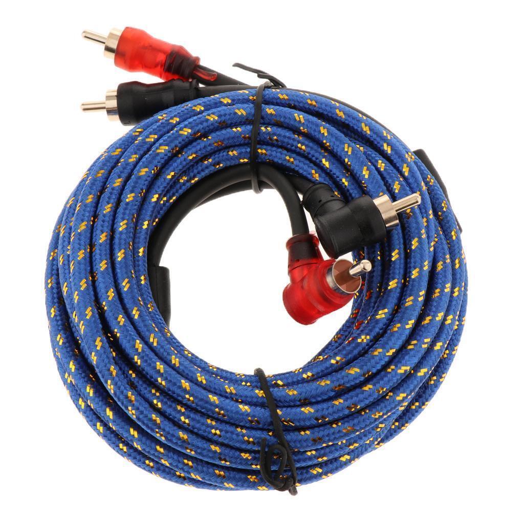 4 Gauge Amplifier Installation Wire Amp DIY Cable for Car Truck Audio, Blue