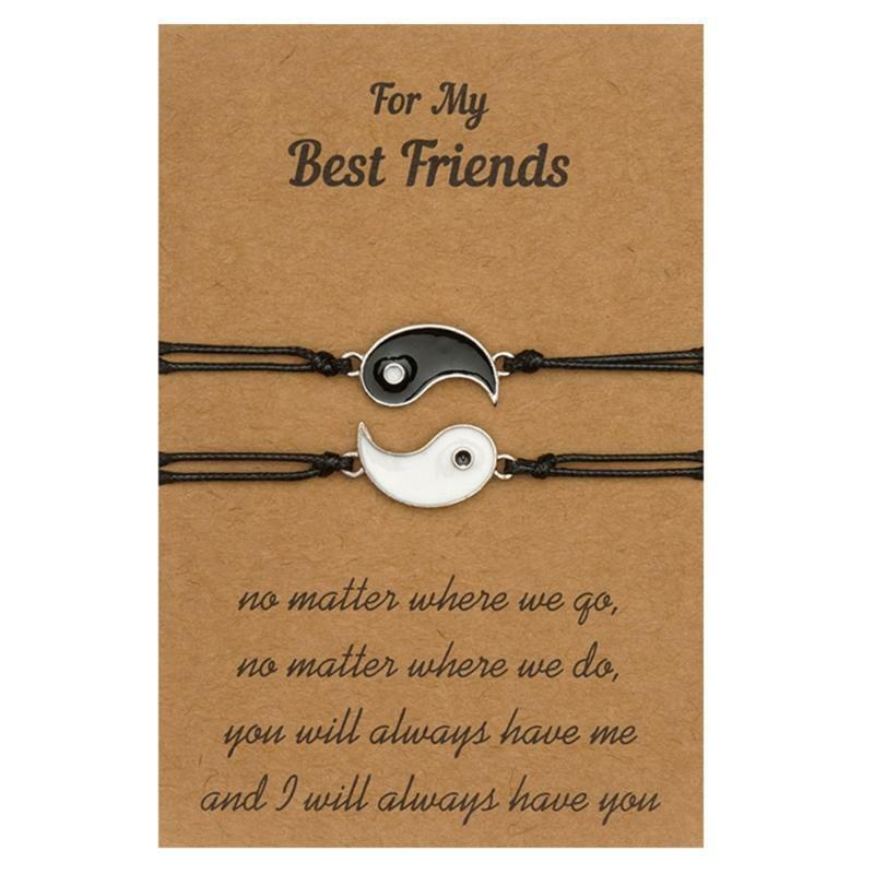 Bracelet Friendship Gifts for Best Friend Mother's Day Matching Bracelets