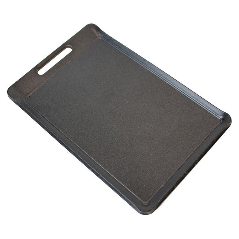 Small Grill Pan Nonstick Stove Top Grill Pan Outdoor Camping Griddle Plate