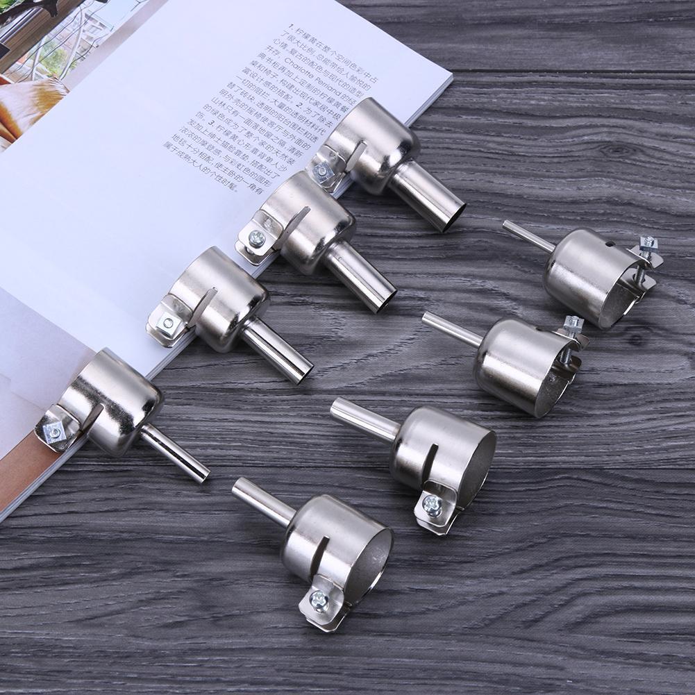 8pcs Soldering Station 850 Hot Air Gun Welding Heat Resistant Nozzles