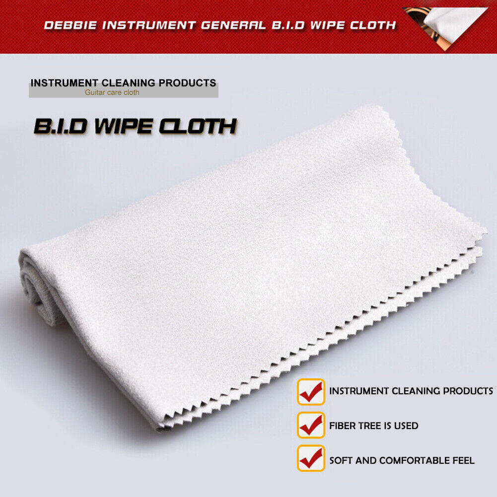 Guitar Cleaning Polishing Polish Cloth for Piano Violin Musical Instrument