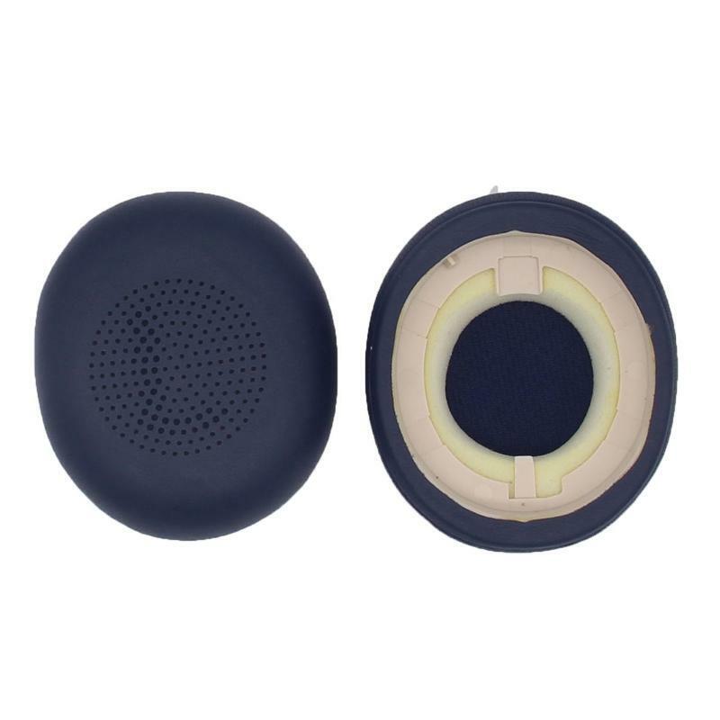 2pcs Protein Leather Ear Pads Cushion Repair for Elite 45h/Evolve 2 65 Headphone