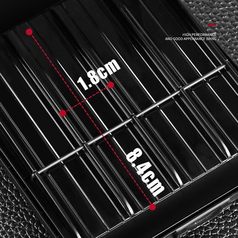 8 Slots Storage Box Portable Good Seal Performance ABS Saxophone Reed Case