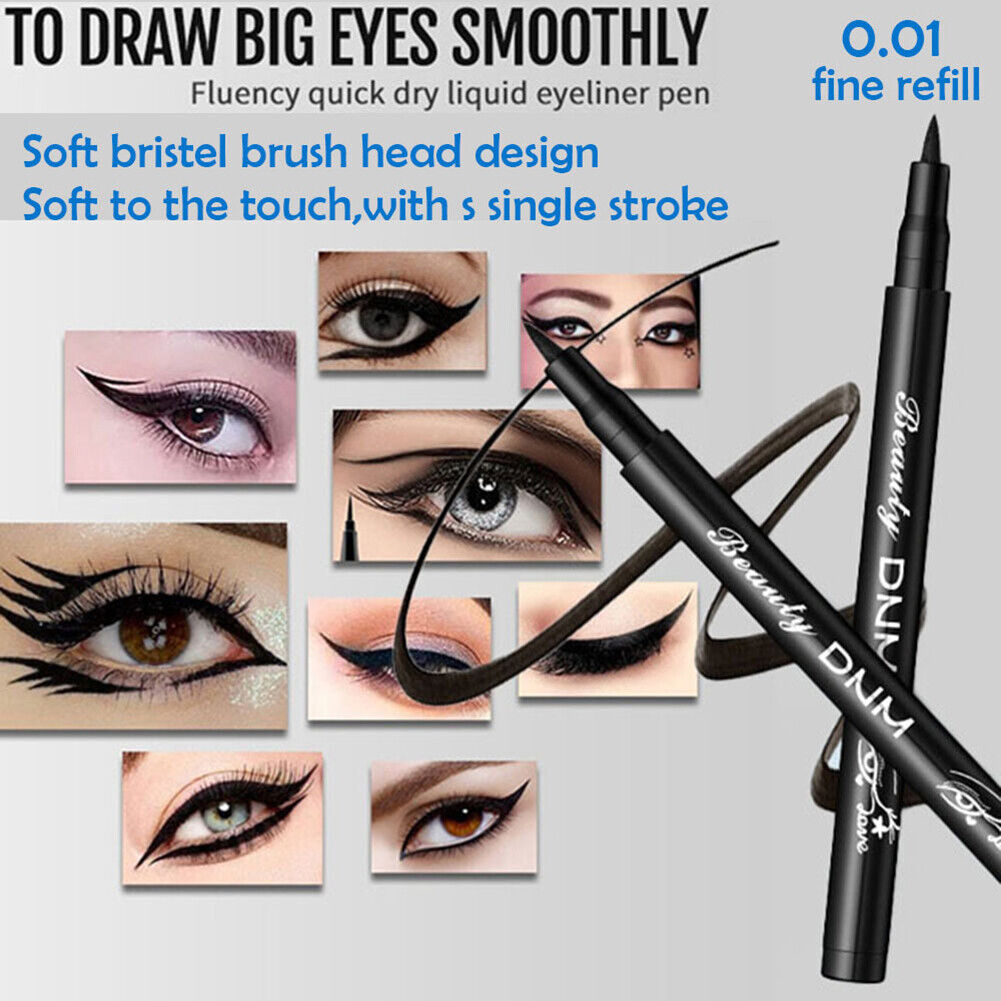12pcs Waterproof Color Liquid Eyeliner Pencils Long Lasting Eye Liner Pen
