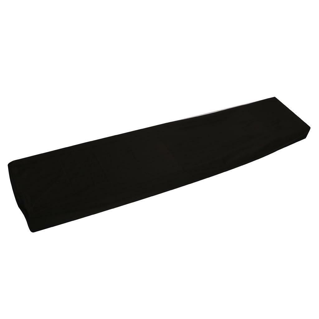 Black 88-key Electronic Piano Keyboard  Dustproof 134x29x12cm