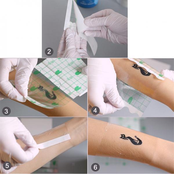 5Pcs Thin Tattoo Protective Films Dressing Tape Bandage for Second Skin Film