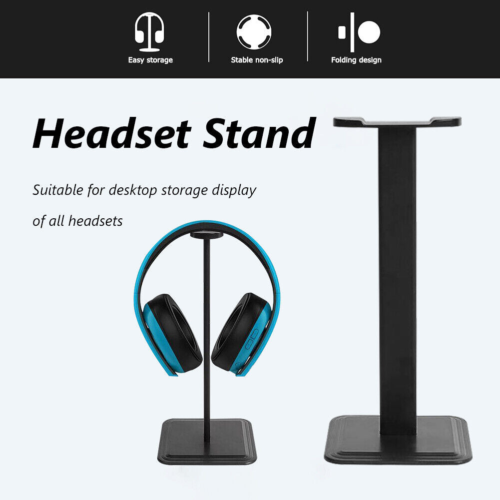 M2 Headphone Stand Gaming Headset Holder for All Over-Ear On-Ear Headphones