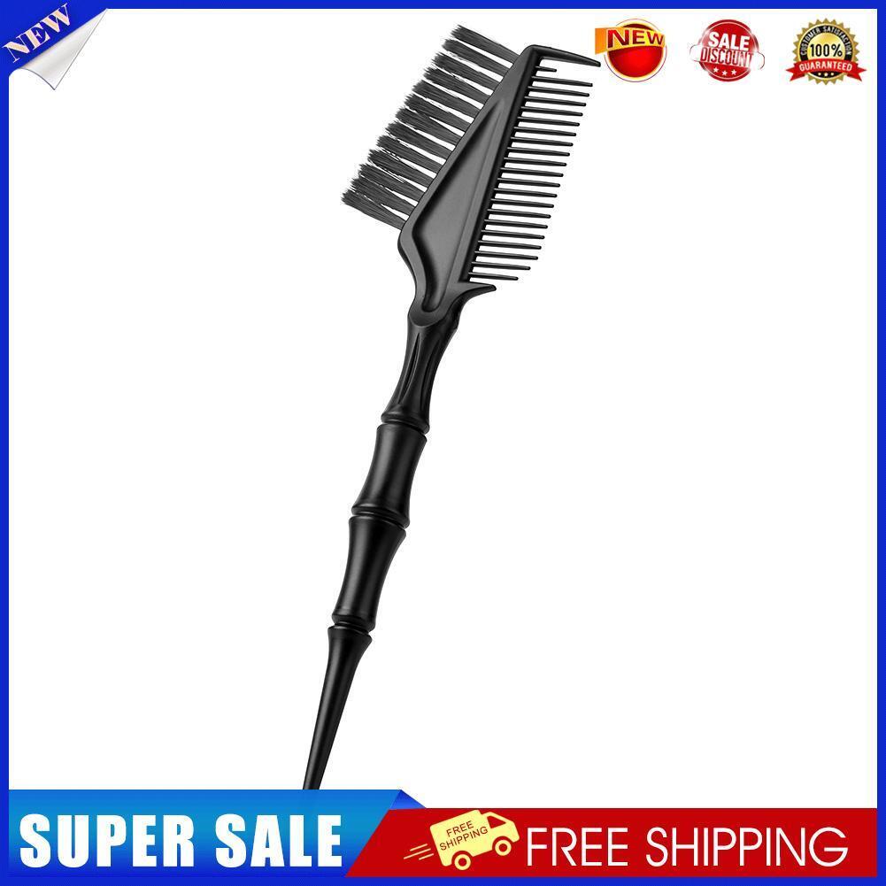 DIY Styling Hair Dye Coloring Comb Barber Tinting Highlighting Hair Brush