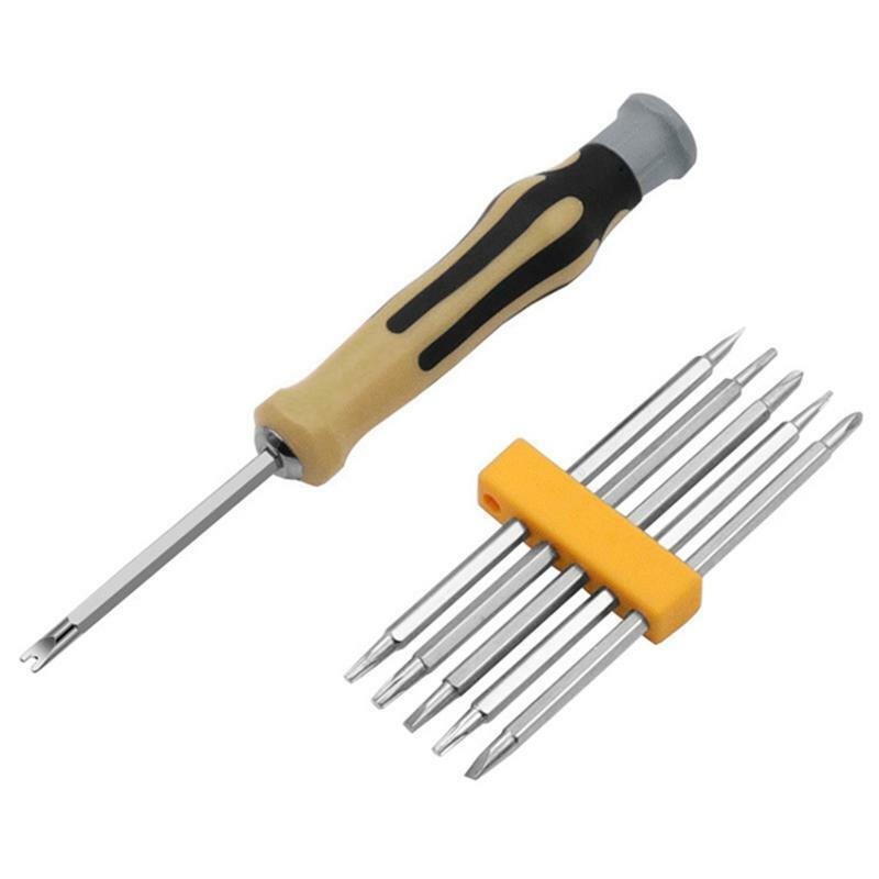 7 Pcs Screwdriver Bit Set Strong Magnet Screwdriver Kit Double Head Blades