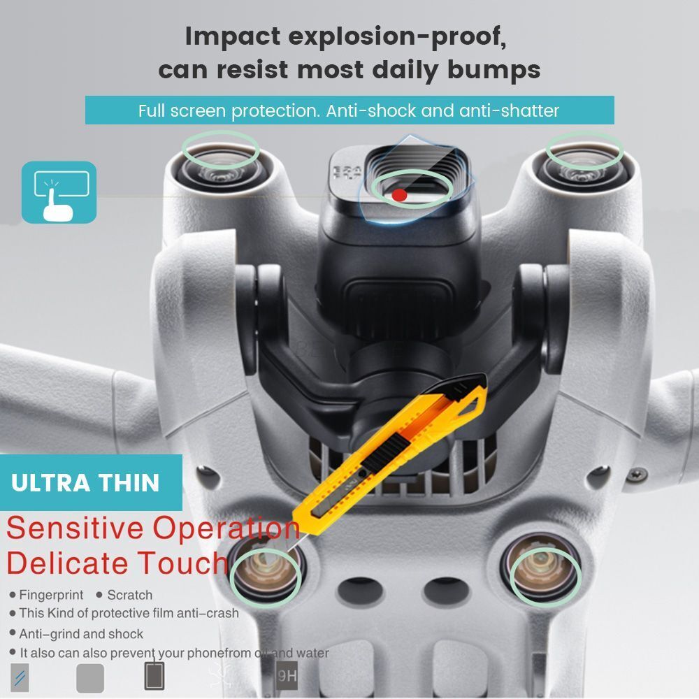 Accessories HD Protective Sensor Film Anti-scratch Lens Film For DJI Mini 3 Pro