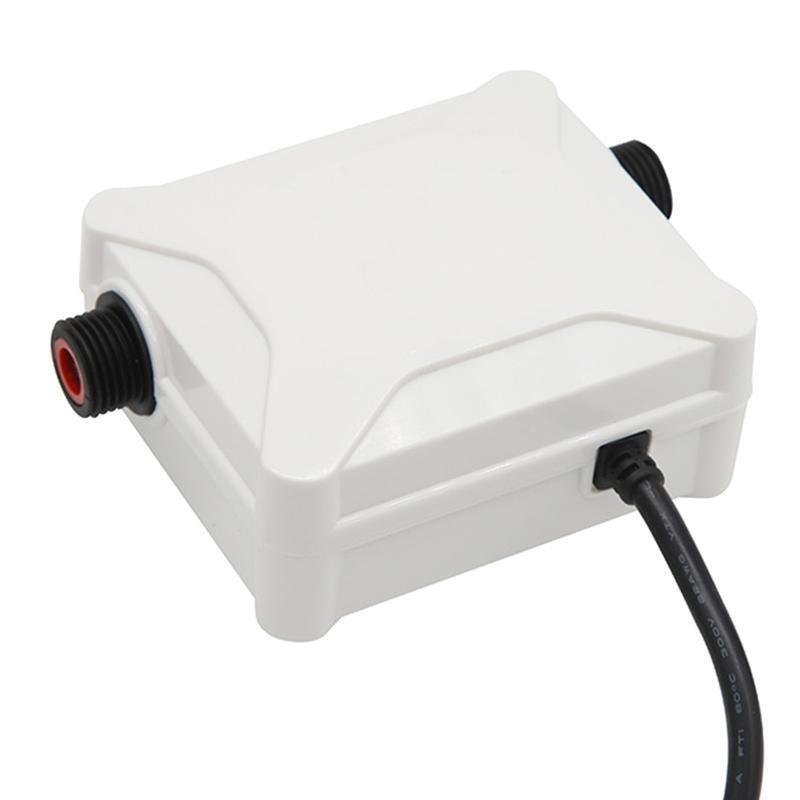 Flowmeter & Solenoid Valve Integrated Water Flow Sensor DC24V for Pig Feeder