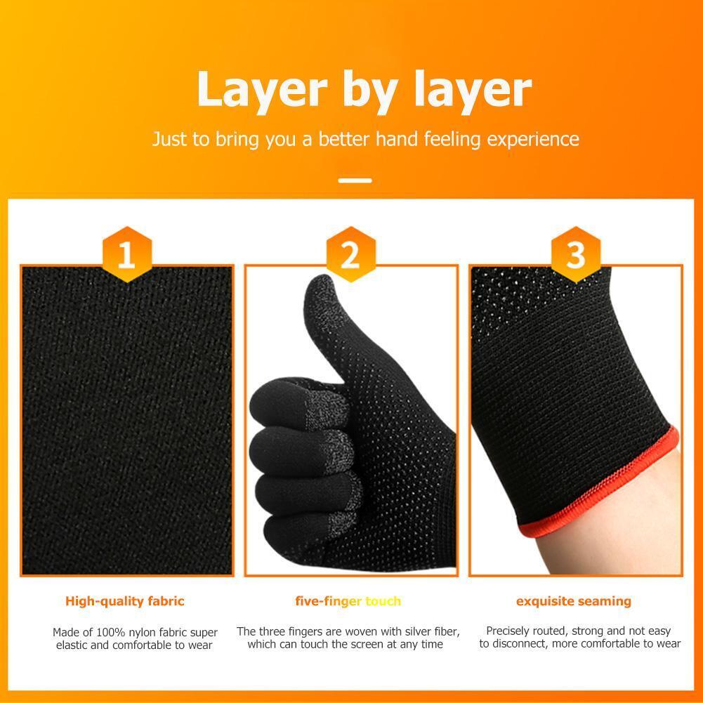 Anti Slip Knit Touch Screen Gloves Breathable Sweatproof Thermal Gloves