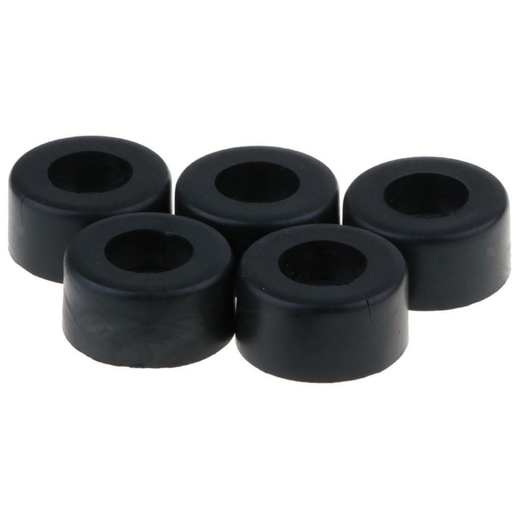 5 Pieces Rubber Foot Bumpers Amplifier Amp Speaker Housing Leg Foot Pad 38x19mm