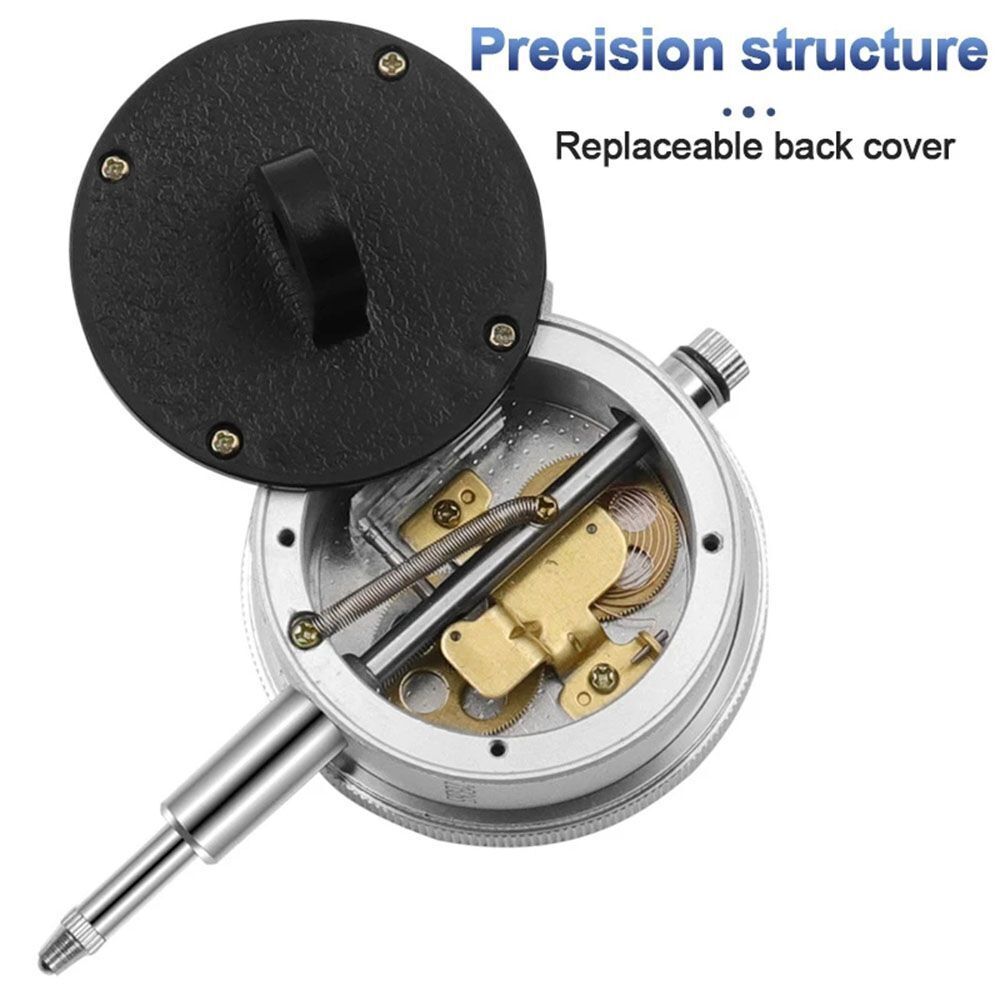 Indicator Gauge 0-10mm Meter Precise Test Gauge Dial & Test Indicators Steel
