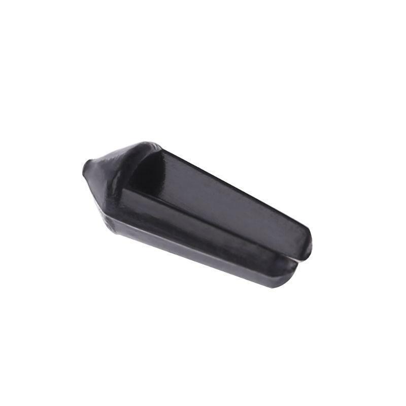 8 Pcs PC Plastic Mini Darts Flights Protectors Black Savers 0.05g Ultra Darts