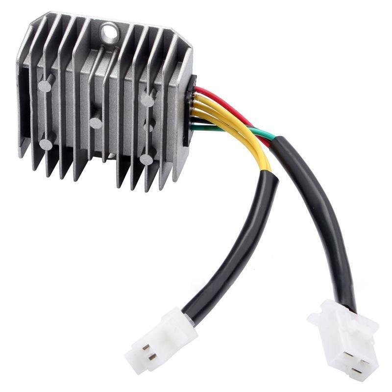 6 Wires Voltage Regulator Replacement for GY6 50 150CC 152QMI 157QMJ CH125