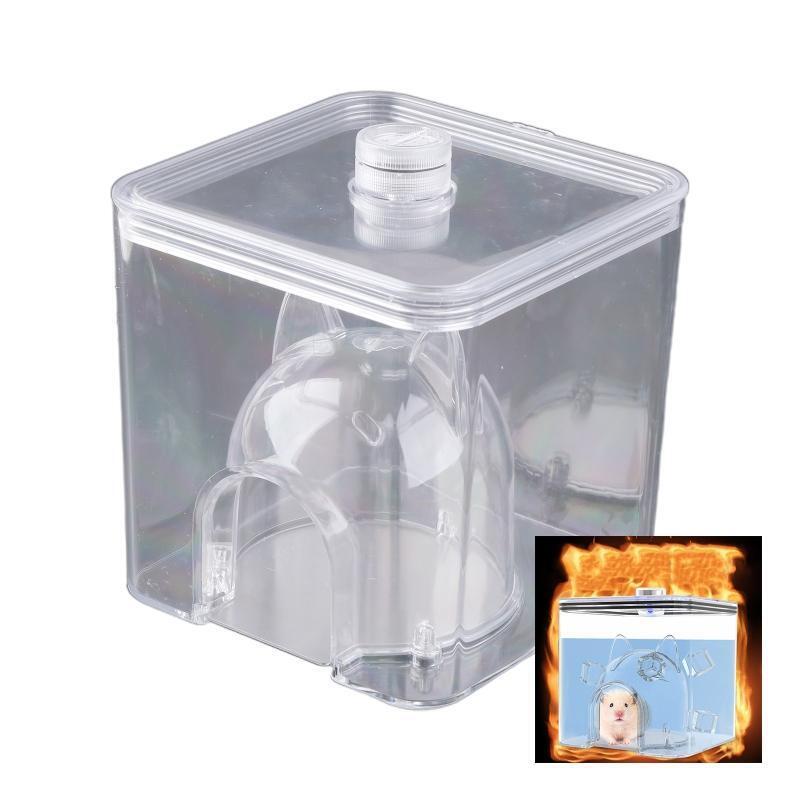 Hamster Cooling Nest Sugar Glider Summer House Hideout for Mini Pets Sleep Play