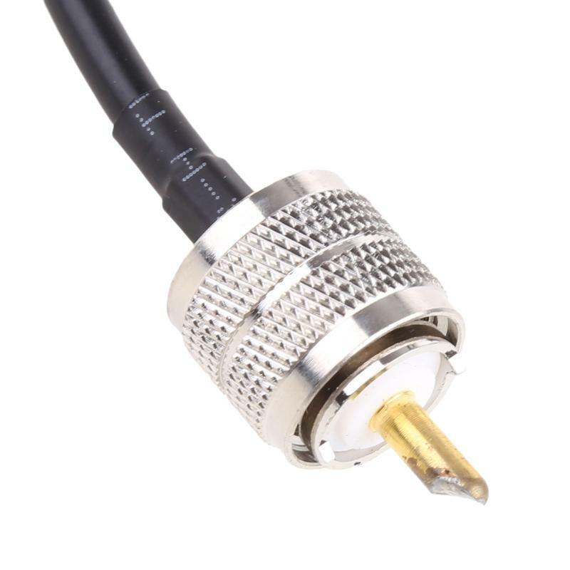CB Radio Cable PL259 Jumper 3FT(1m) RF Adapter PL-259 UHF Male to Male Connector
