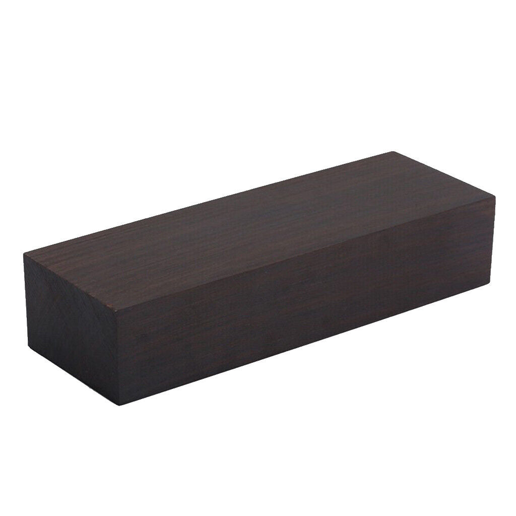 1pc African   Handle   Hobby DIY Ebony Lumber 12x4x2.5cm