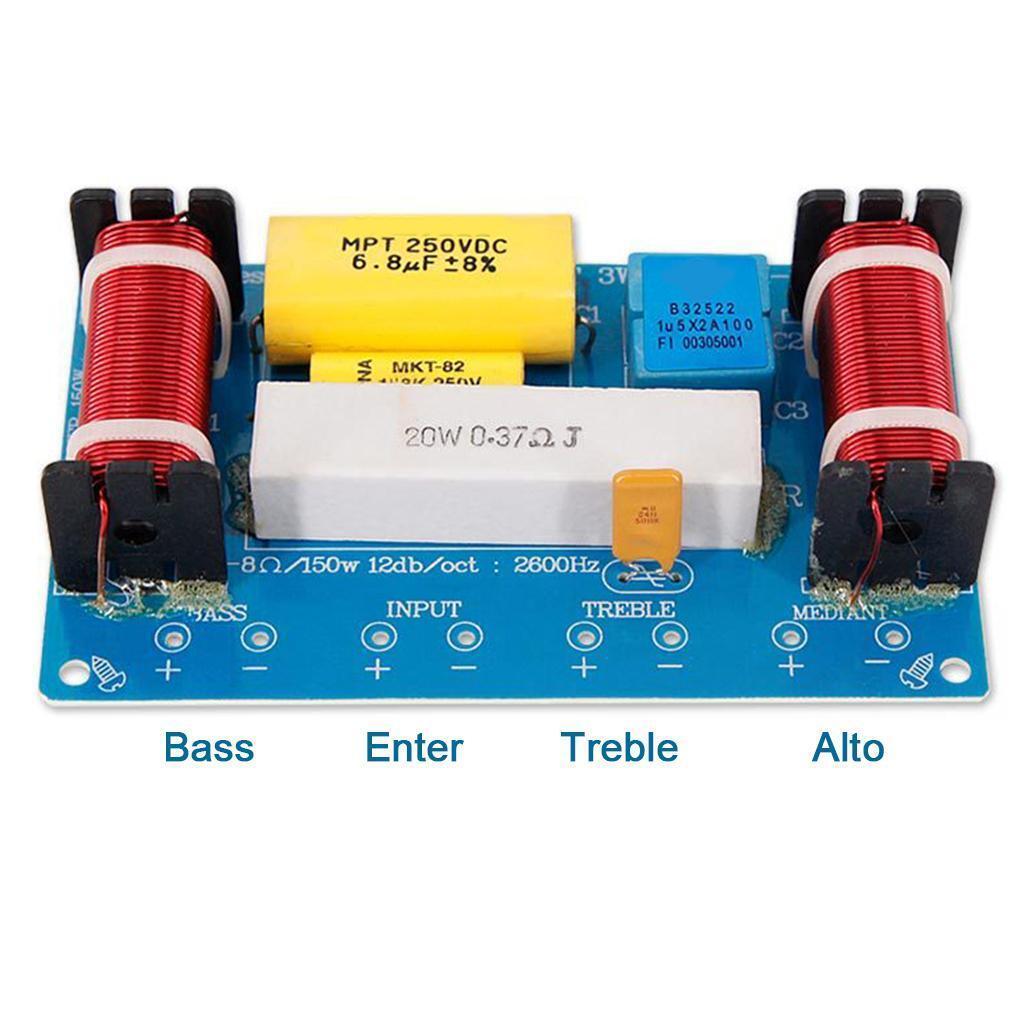 120W 4-8? Speaker Crossover Filter Frequency Divider DIY Loudspeaker Tool