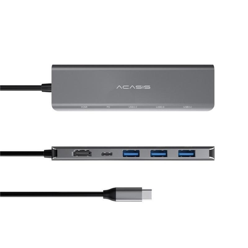High Speed ??USB Hub Type-C to 5 Port Splitter Docking Station to USB 3.0 /SD/TF