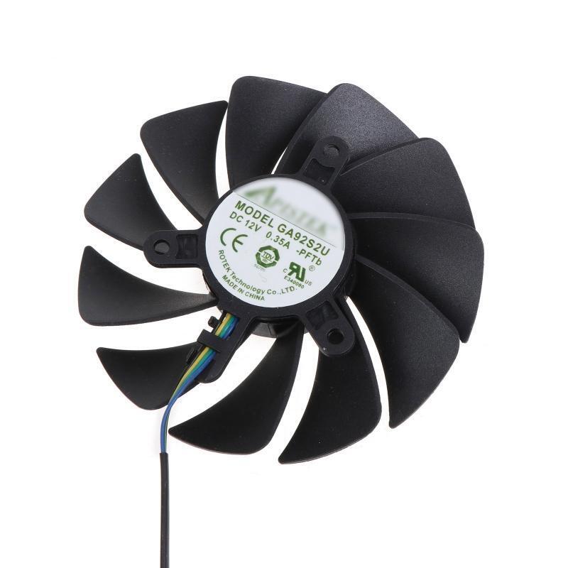 89MM CF9015H12S 4Pin 12V VGA Fan Graphics Card Cooling Fan for ZOTAC RTX 3090