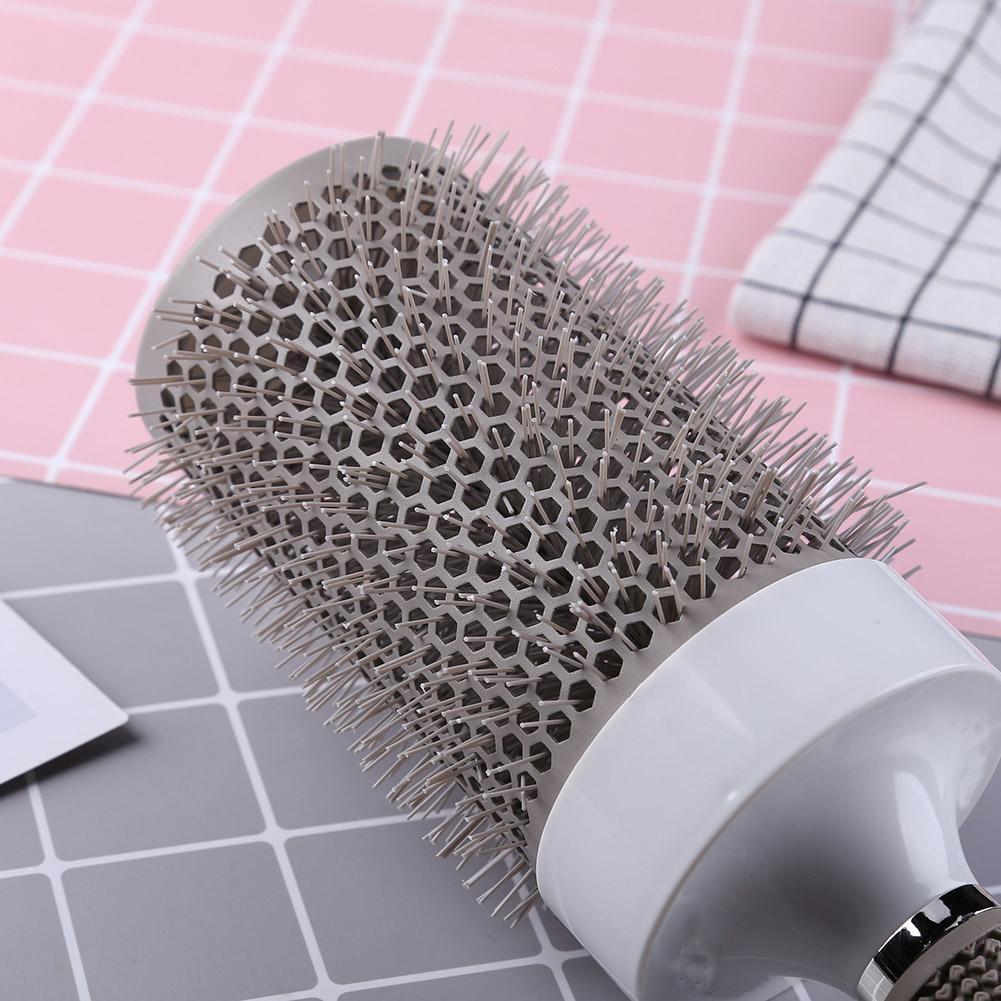 Pro Hair Brush High Temperature Resistant Ceramic Iron Round Comb (65mm)