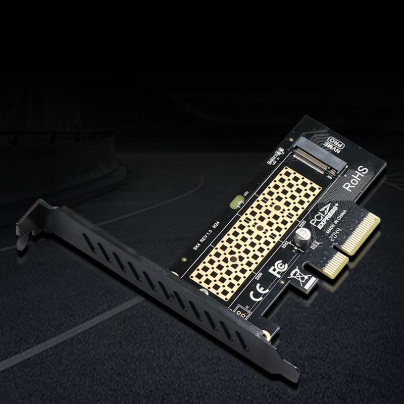 M2 NVME SSD M Key to PCIE X4 Converter Expansion Card SSD Hard Disk Card for PC