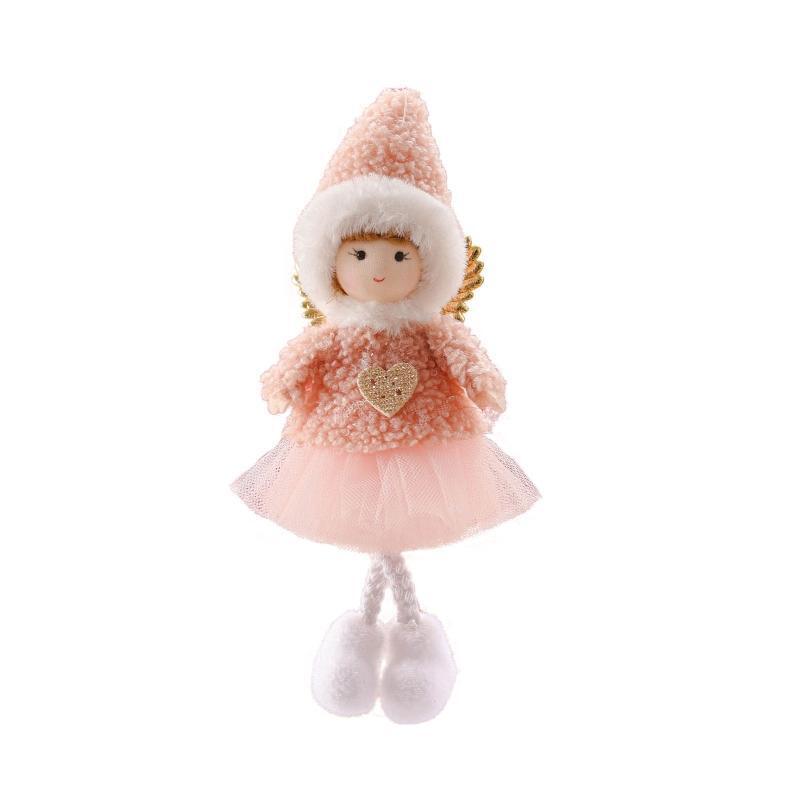 Long Legs Angel Christmas Tree Pendant Creative Crafts  Party Background Decor