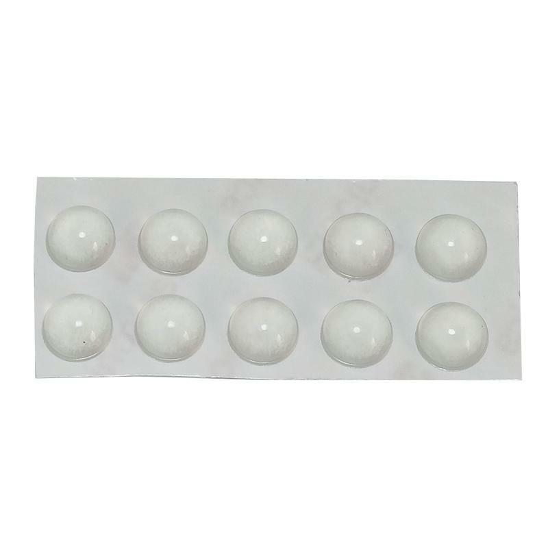 Self Adhesive Cabinet Door Bumpers Sticky Silicone Clear Rubber Cabinet Bumpers