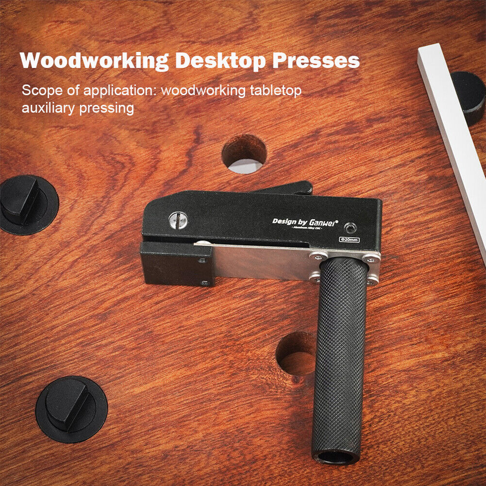 Adjustable Speed Woodworking Desktop Press Carpentry Auxiliary Table Clip