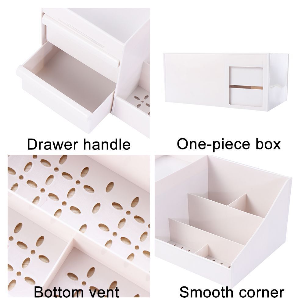 Plastic Drawer Type Makeup Rack Desktop Organizer Cosmetic storage box