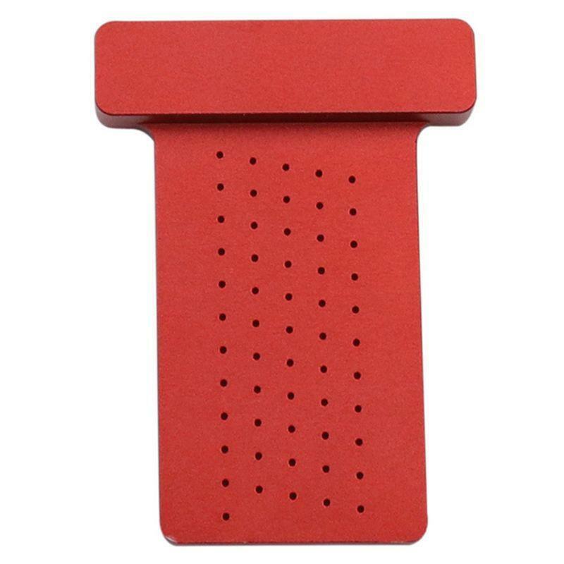 T square Woodworking Scriber Aluminum Alloy Ruler Mark Gauge Woodworking Layout