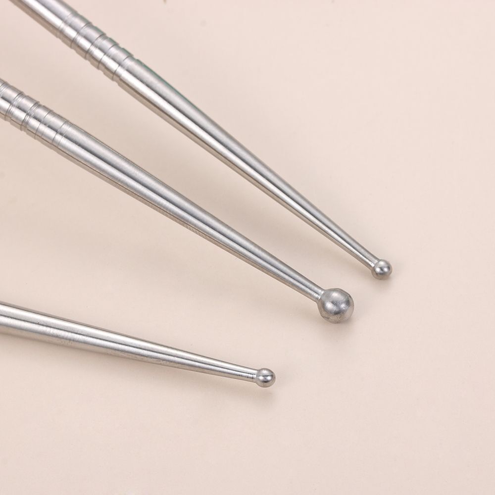 Steel Ceramic Sculpture Carving Needle Double Head  Clay Rod Pottery Tool