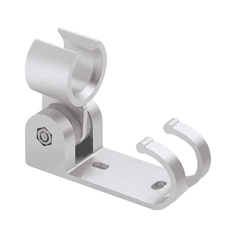 Space Aluminum Shower Bracket Fixture Base Bracket for Handheld Shower Head
