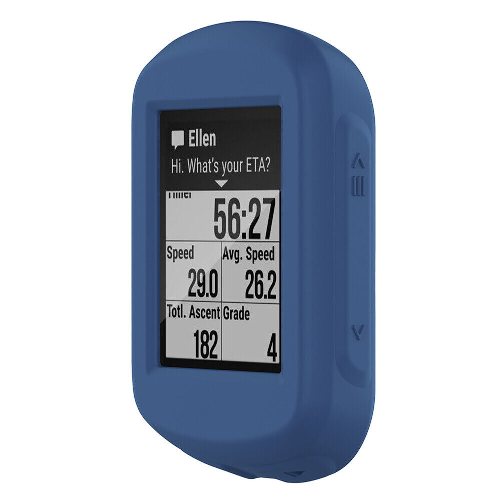 Silicone Case Protective Cover for Garmin Edge 130 130 Plus (Dark Blue)
