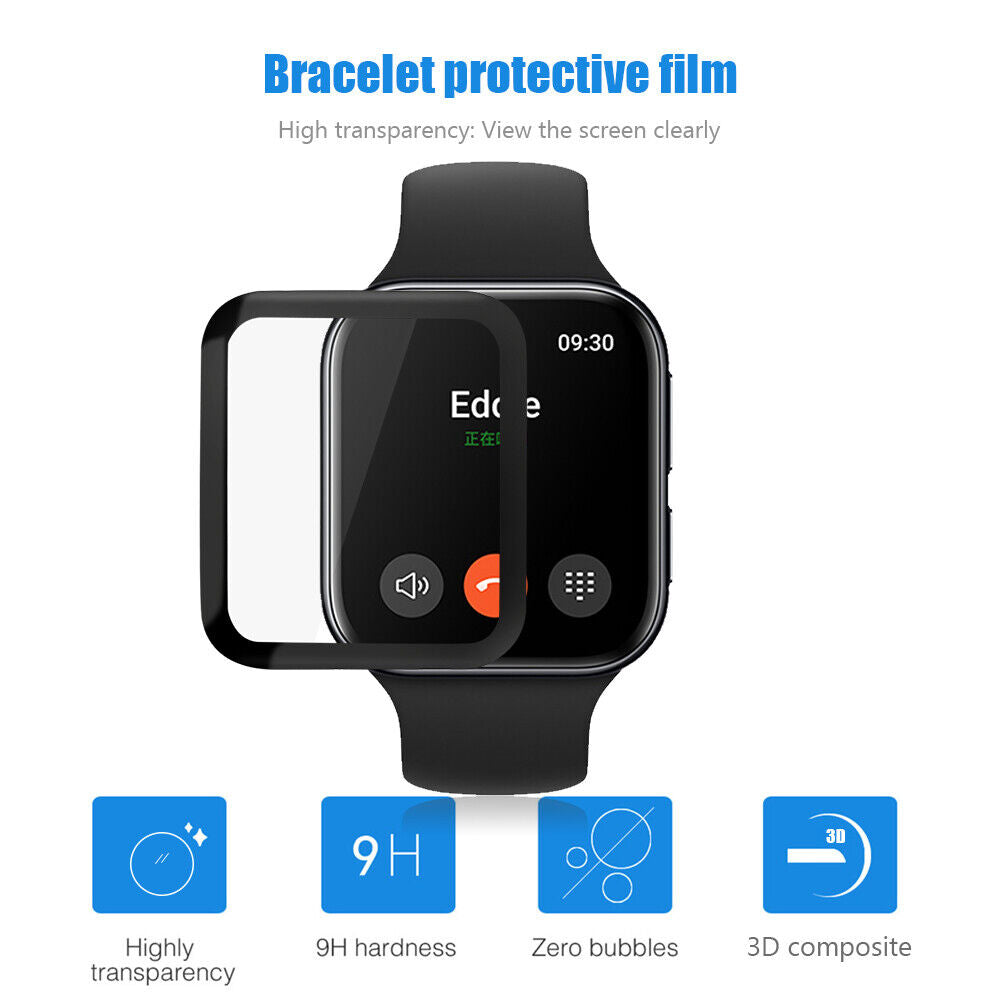 2x Smart Watch Screen Cover Guard Clear Protective Film for OPPO Watch 46mm
