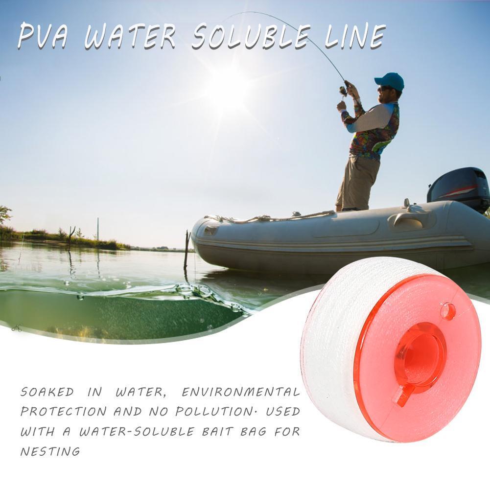 1 Bag PVA Water Soluble Lines 20m Environmentally Outdoor Fishing Accessory