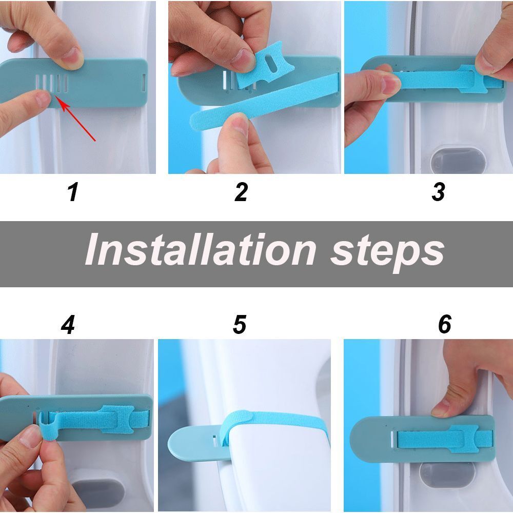 Lid Lift Handle Toilet Seat Cover Lifter Avoid Touching Clean Supplies